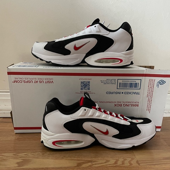 Nike Air Max Triax 96 White Black Red size 10.5 DS no box brand new - Picture 2 of 7